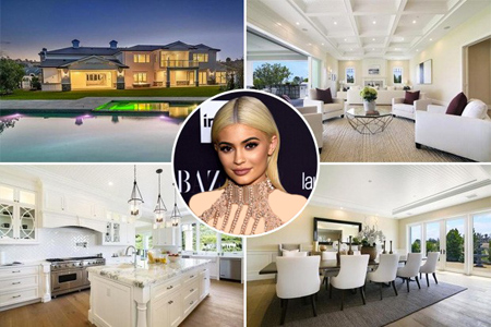 دکوراسیون ویلای کایلی جنر KYLIE JENNER
