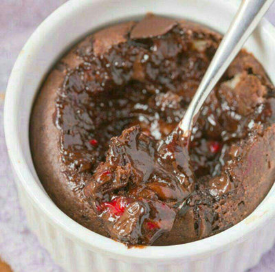 مواد لازم برای تهیه کیک لیوانی رژیمی