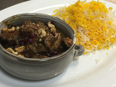 مواد لازم برای تهیه فسنجان میگو