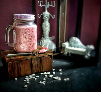 طرز تهیه ماست میوه ای