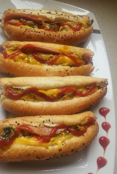 طرز تهیه ساندويچ هات تنوری