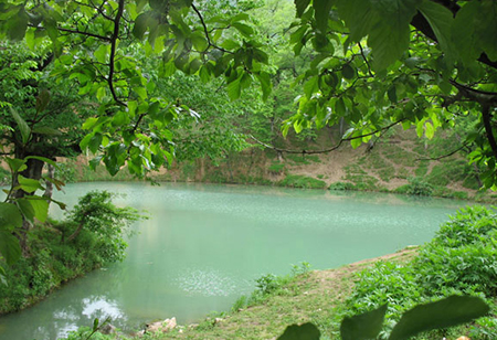 دریاچه ی زیبای «گل رامیان»