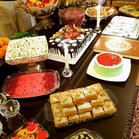 ایده های ناب برای تزیین سفره یلدا